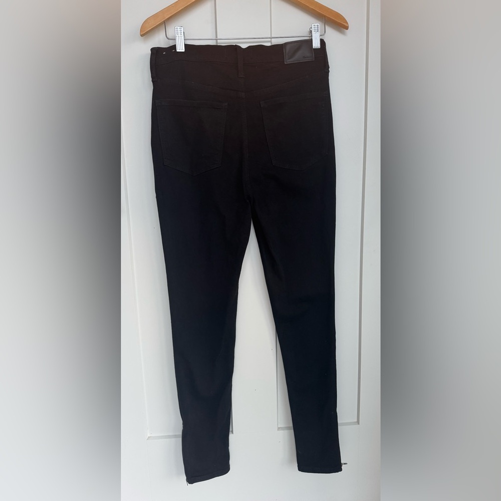 Madewell Black Denim Roadtripper Jeans Size 29 - Picture 9 of 13